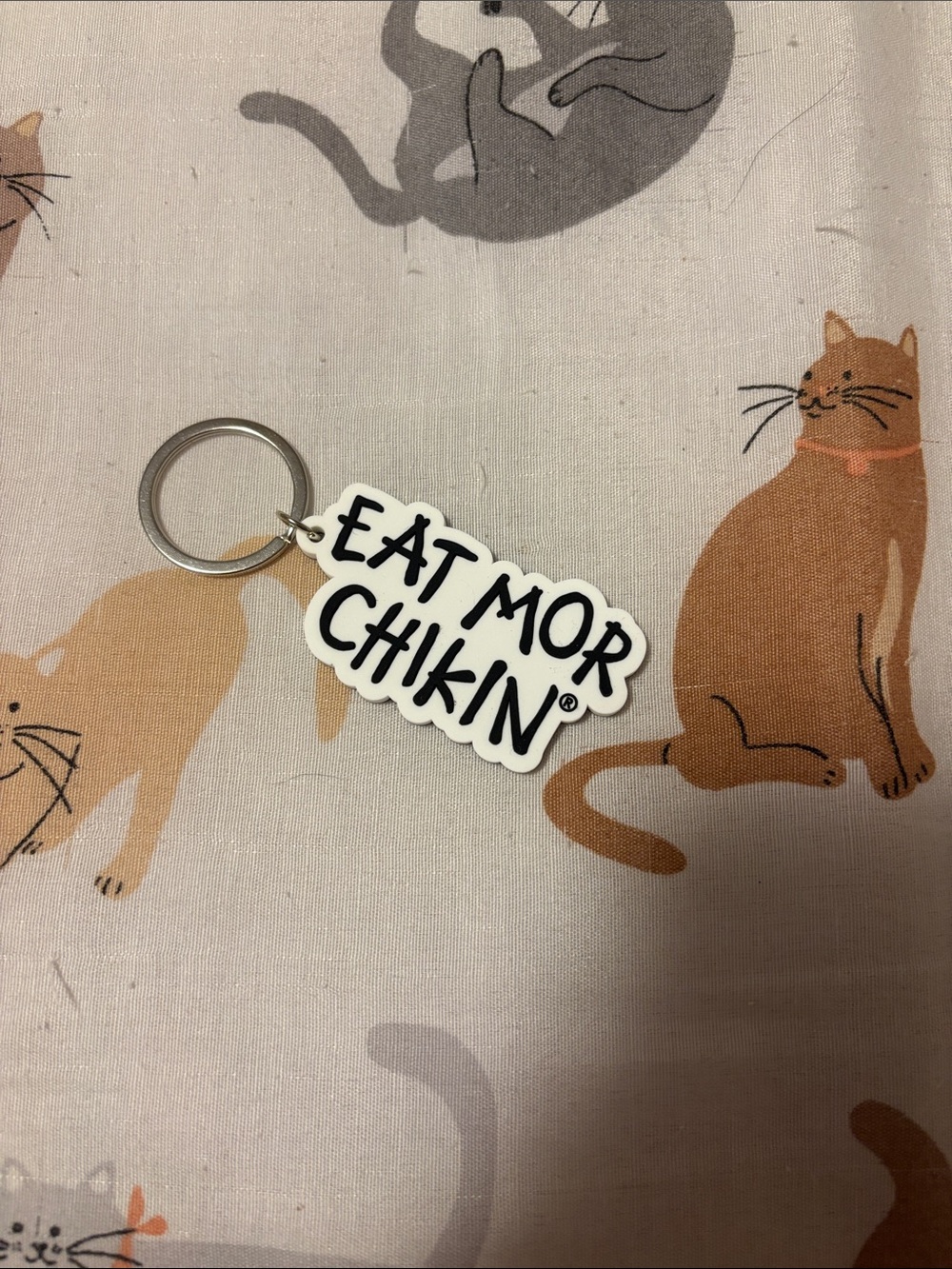 brand new chick fil a keychain